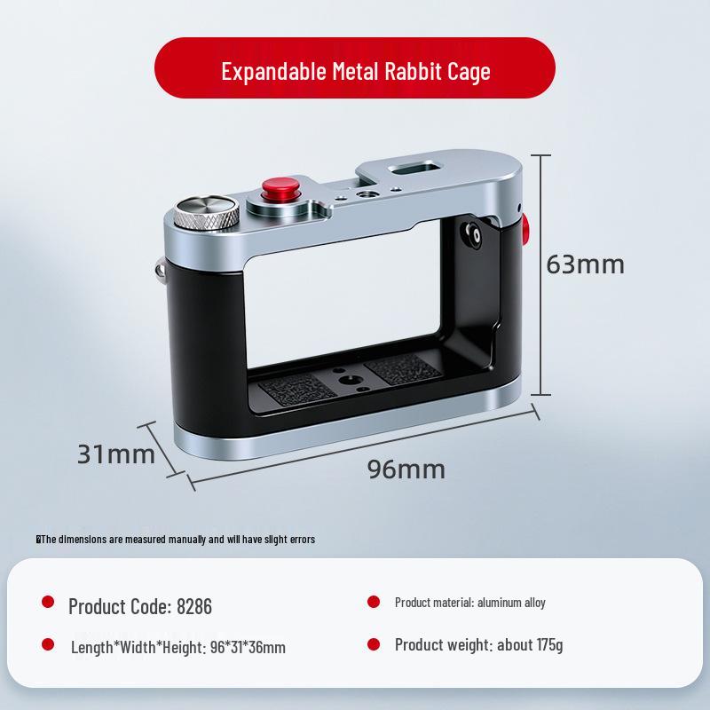 Aluminum Alloy Protective Cage for DJI Action 5 Pro/4/3 Sports Camera