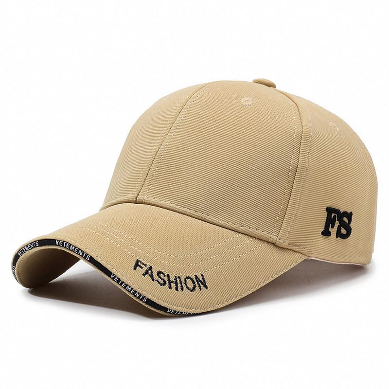 Fashion Letter Embroidery Baseball Cap Outdoor Sun Protection Hat Breathable