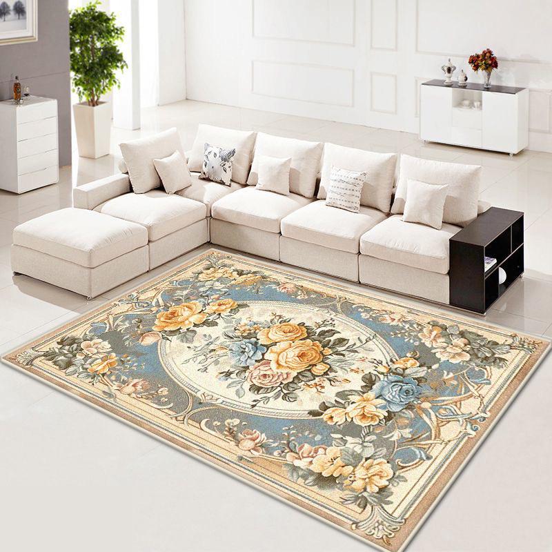 Covor de lux pentru living, stil nordic, decor retro, zonă canapea acasă, covoare mari, dormitor, noptieră, antiderapant, moale, covorașe de podea