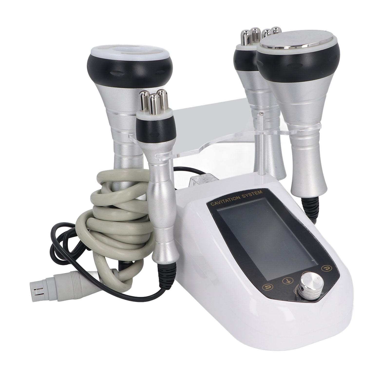 

4 в 1 40K RF Кавитационный аппарат для коррекции фигуры, подтяжки кожи, омоложения, антицеллюлитного массажера EU Plug