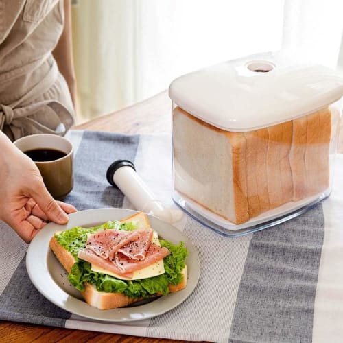 Skater Vacuum Bread Case Brødoppbevaringsbeholder Forseglingsbeholder BBR4N-A