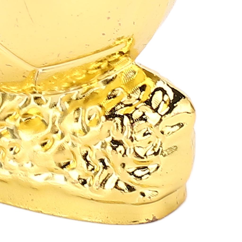 3cm Golden Globe Award Metall Fußballspiel Gedenkornament für Fans Dekoration