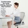 Ergonomic Office Chair Pad Slow Rebound Orthopedic Seat Cushion  Airplane Travel