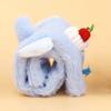 Cat Toys Cute Roll Plush Doll Cartoon Bite-Resistant Interactive Toy for Small Medium Dogs Built-in Rattle Paper Safe Skin-Friendly Pet Toy