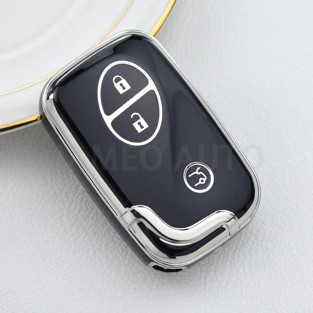 

3 4 Buttons TPU Protection Case for Lexus CT200h ES 300h IS250 GX400 RX270 RX450h RX350 LX570 Key Cover Fob