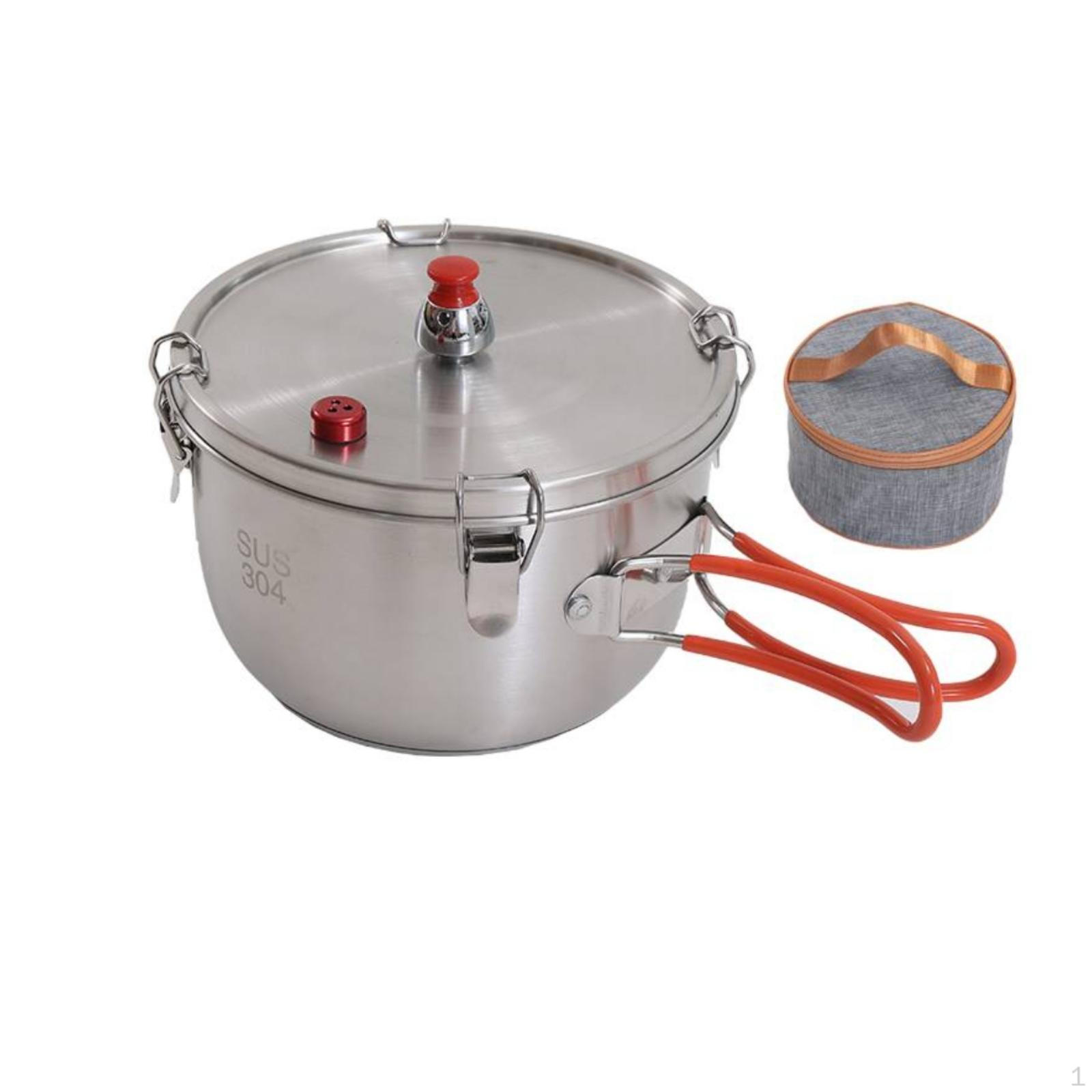 Micro Pressure Pot Locking Lid Portable