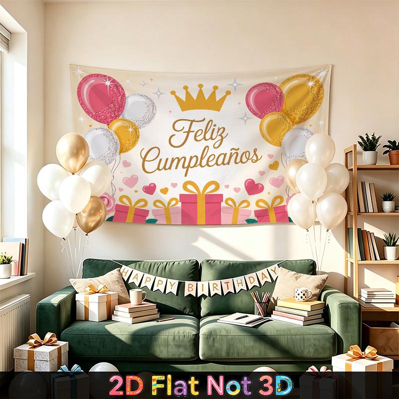 Party Backdrop Birthday Photo Booth Background Front Door Decor
