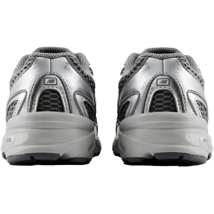 New Balance Nb 740 Comfortable Versatile Low-Top Casual Shoes Kids Sneaker Silver Gray PZ740MG