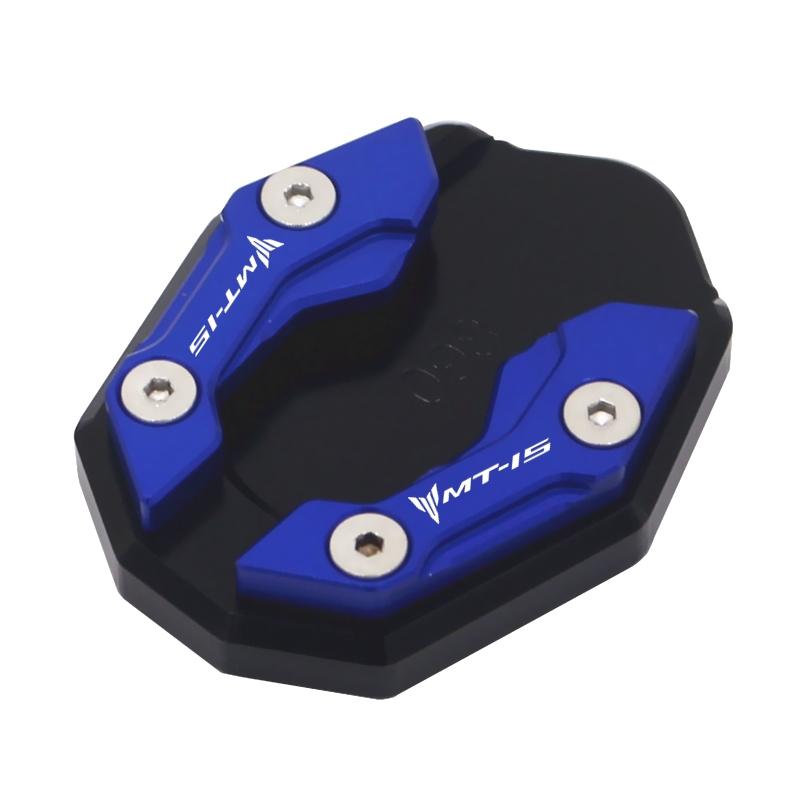 Motorcycle Kickstand Foot Side Stand Extension Pad Support Plate Enlarge For YAMAHA MT-15 MT 15 MT15 YZF-R15 YZF R15