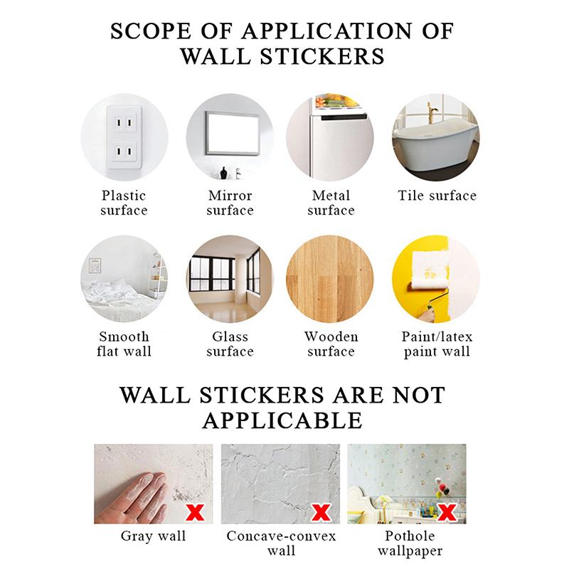 Hyacinth Flower Purple Wall Stickers for Toilet Bathroom Removable Waterproof Decals