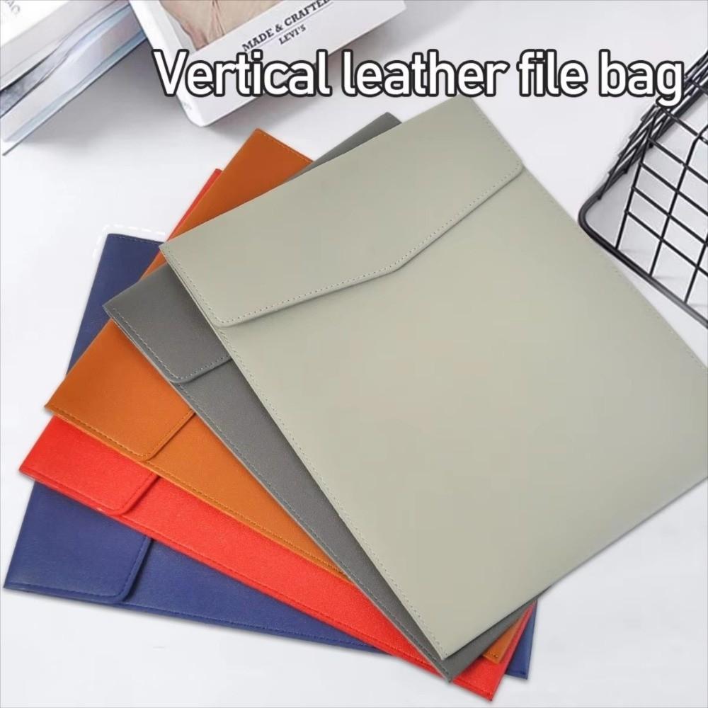 Vertical Document Bag Business Document Storage Bag Simple A4 File Bag  Office Supplies