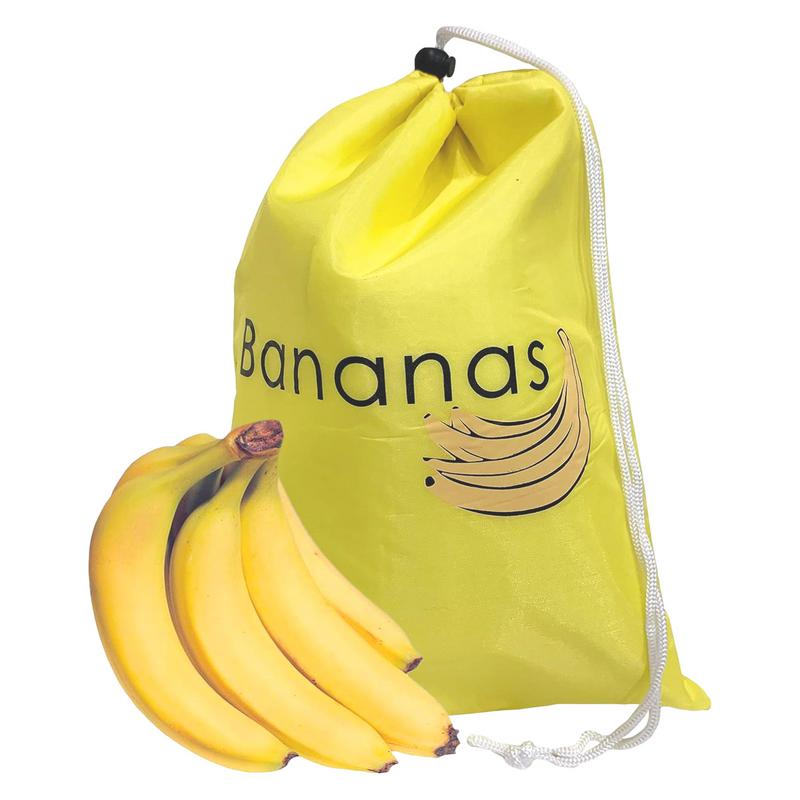 Drawstring Fruit Preserve Bag Reusable Grocery Bags Portable Banana Preserving Holder Prevents Odor And Keeps Food Fresh Keepper