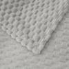 Blanket 150x200 Decorative Embossed Light Gray
