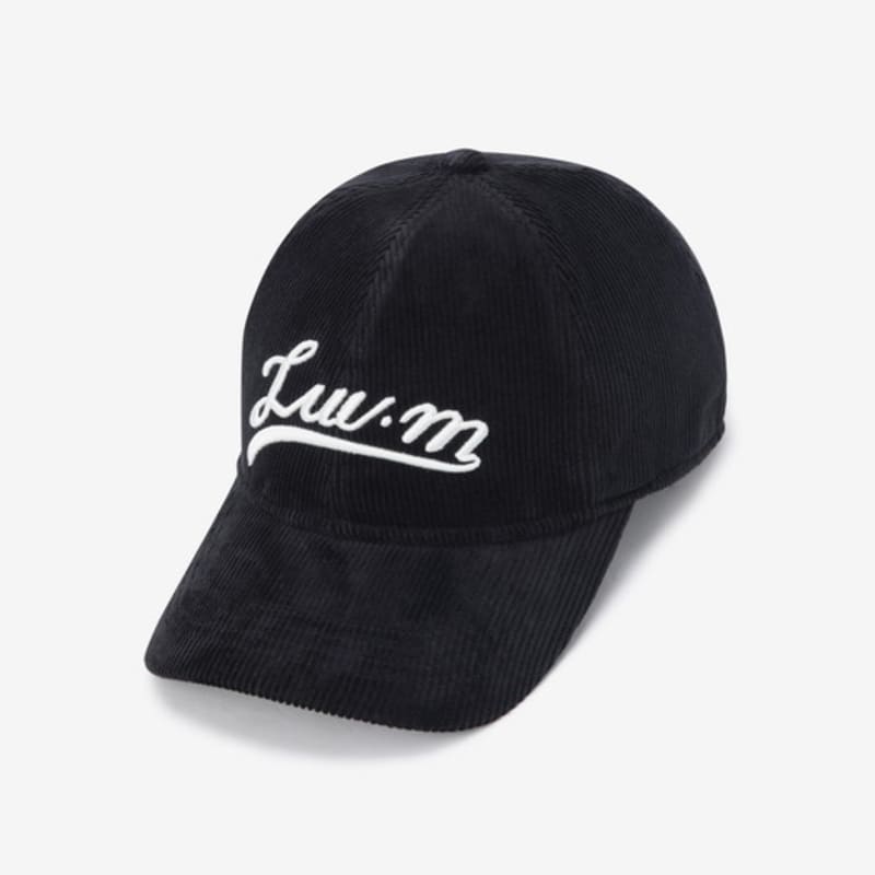 LUVM LUV.M LOGO BALL CAP_BLACK