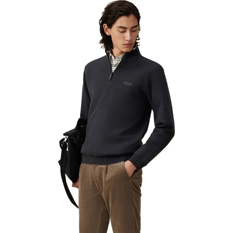 Hodo Men's Wool Blend Sun Velvet Casual Sweater