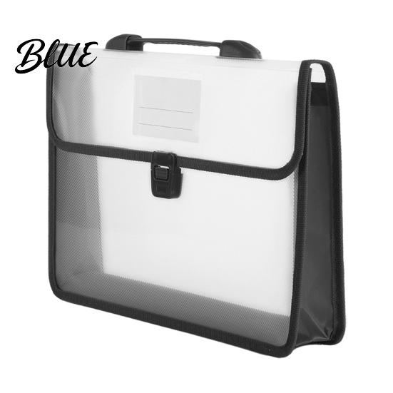 Dokumenten-Organizer-Tasche Aktenordner-Tasche Mit Verschluss-Schnalle Mit Griff Erweiterbar Wasserdicht Schulbedarf 800 Blatt Kapazität Ablage für