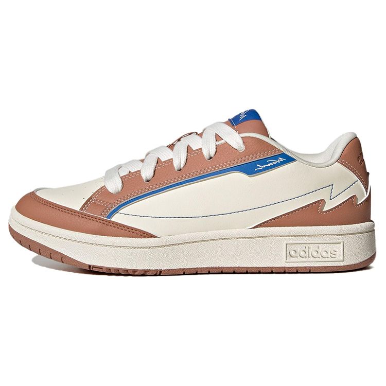 Adidas Neo W Card Non-Slip Wear-Resistant Low-Top Skate Shoes Unisex Sneakers Beige Brown IG1514