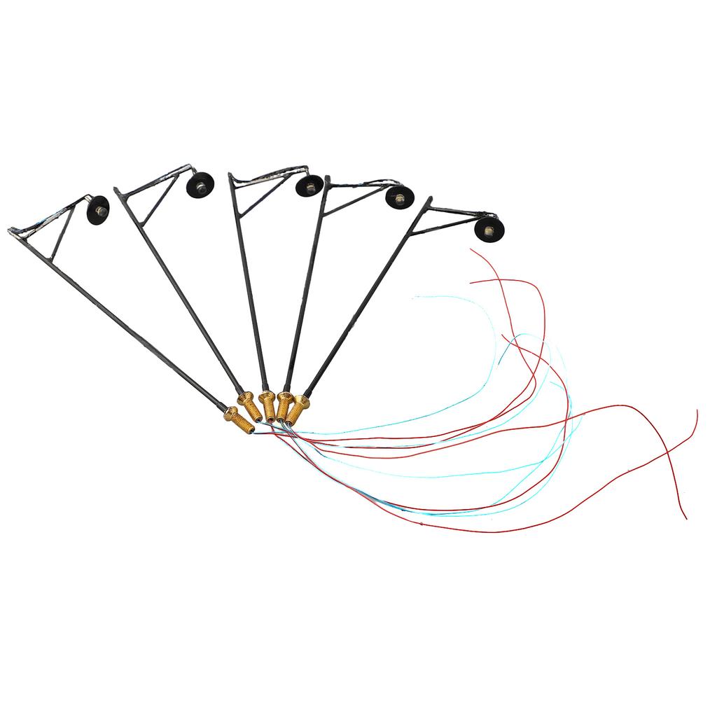 Model Light Street Light 5pcs Accessories LED Lamp Post