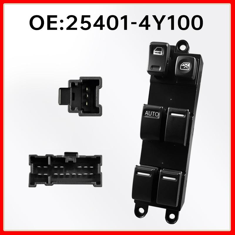 Sunny A33 Window Control Assembly Glass Lifter Switch, Compatible 25401-4Y100.