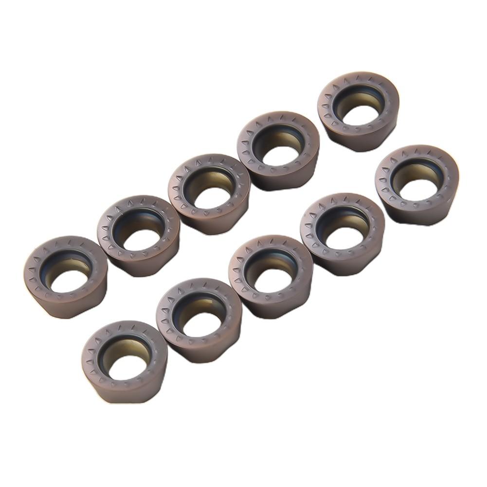 

10PCS Токарний інструмент RPMT10T3MOE VP15TF внутрішня кругла твердосплавна вставка RPMT 1204CNC 10pcs