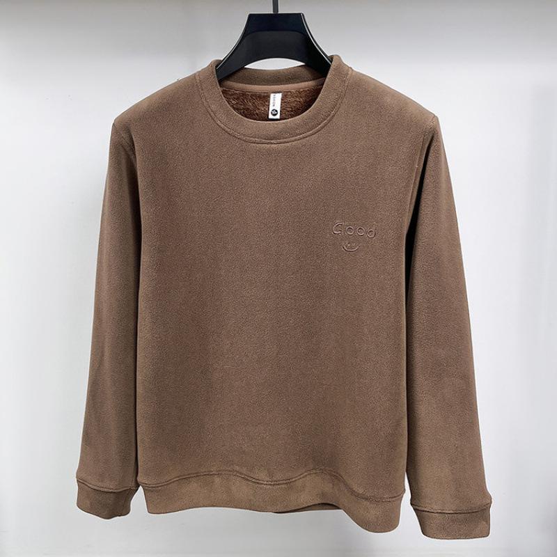 Hoodie Winter Men s Crew Neck Long Sleeve Top L