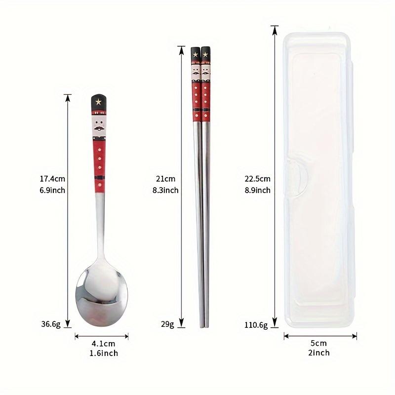 

2 шт. столовых приборов из нержавеющей стали 304, симпатичные ложки и палочки для еды в виде британского солдата, подходят для столовых приборов в гостиничном хозяйстве B