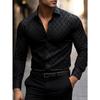 Men's shirt 3D butterfly print long sleeved shirt street button clothing fashion designer casual shirt