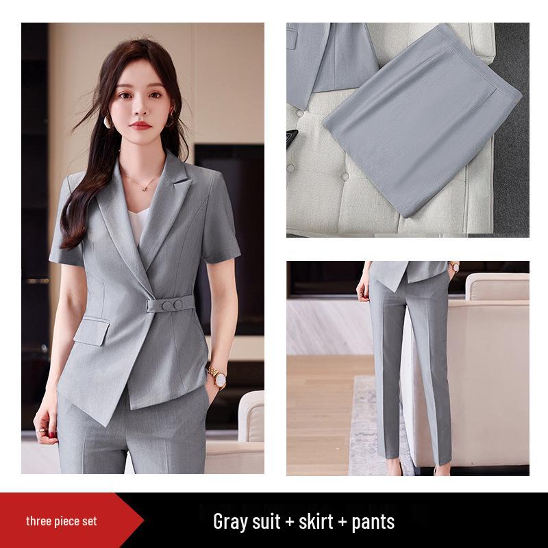 Women's Premium Summer Business Suit for Professional Office Wear