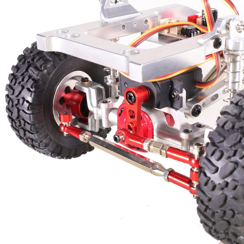 Metal Upgrade Pull Rod Seat Bridge Rudder Seat For MN Model 1/12 MN168 MN78 MN99sV2 98V2 RC Car Parts Accessories