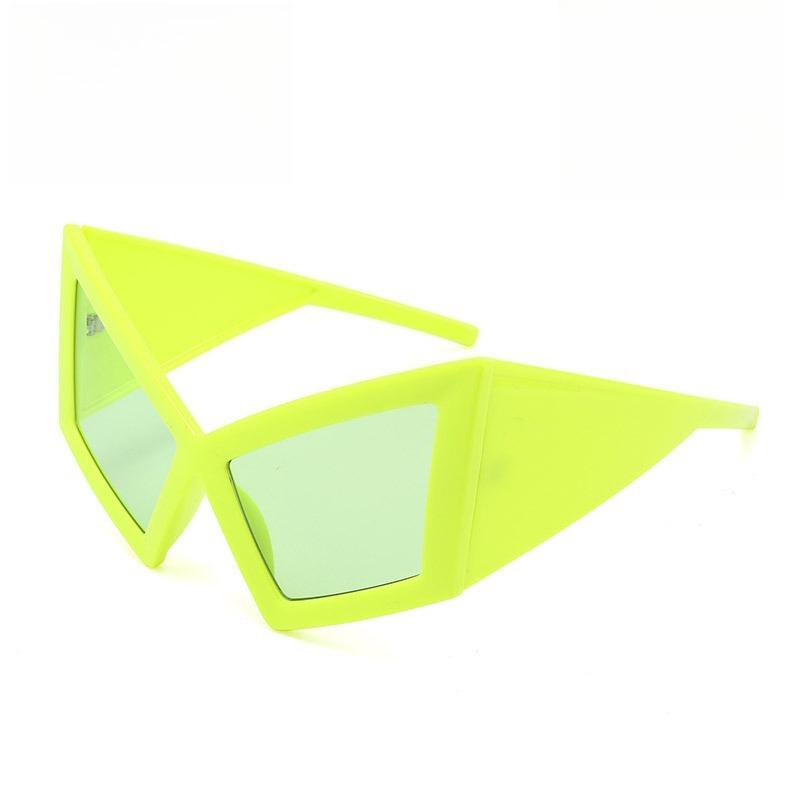 Oversized Cat Eye Women Sunglasses Luxury Brand Designer Big Frame Vintage Eyewear Y2K Punk Sun Glasses UV400