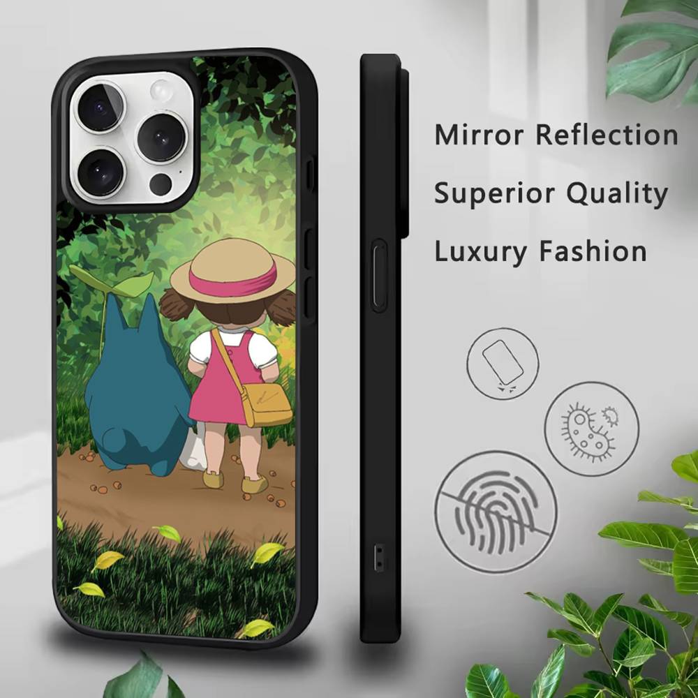 CUTE T-TotoroS-ES Anime Phone Case For IPhone 17,16,15,Pro,Max,Air,14,Plus,13,12,11 Magesafe Wireless Charge Cover