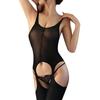 Sexy Underwear Women Feel Pajamas Transparent Temptation Open File Mesh Clothes Stockings