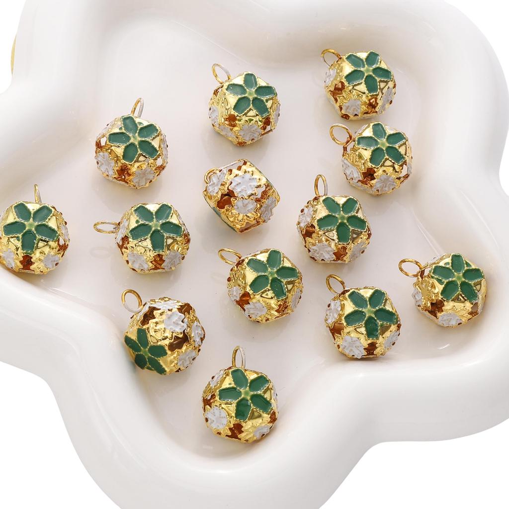 5-50Pcs Iron Colorful Bell For DIY Bracelet Necklace Keychain Accessories