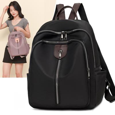Large Capacity Backpack Oxford Women's Multi-Pocket Commuter Travel Bag