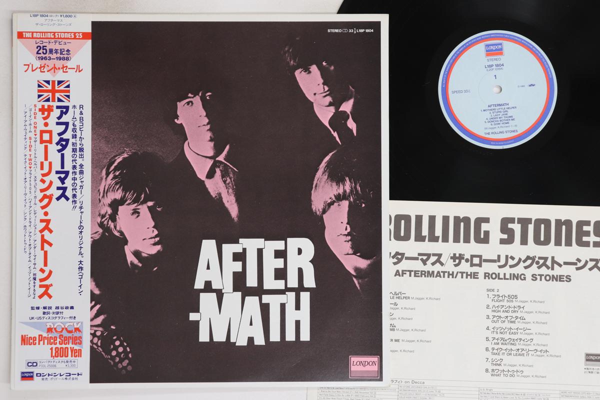

LP Record ROLLING STONES - Aftermath L18P1804 LONDON 1988 Japan Obi Rock Used
