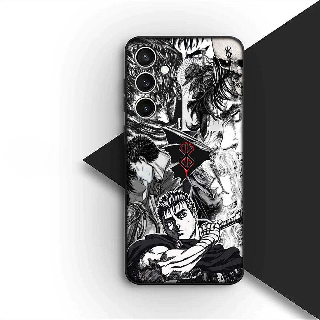 

Чехол для телефона для Xiaomi Poco C75 C65 C71 C85 X7 X6 X5 M7 F7 F8 Ultra F6 Pro 5G Funda Чехол Мягкий чехол Постер Berserk Гатс Poco X6 Pro