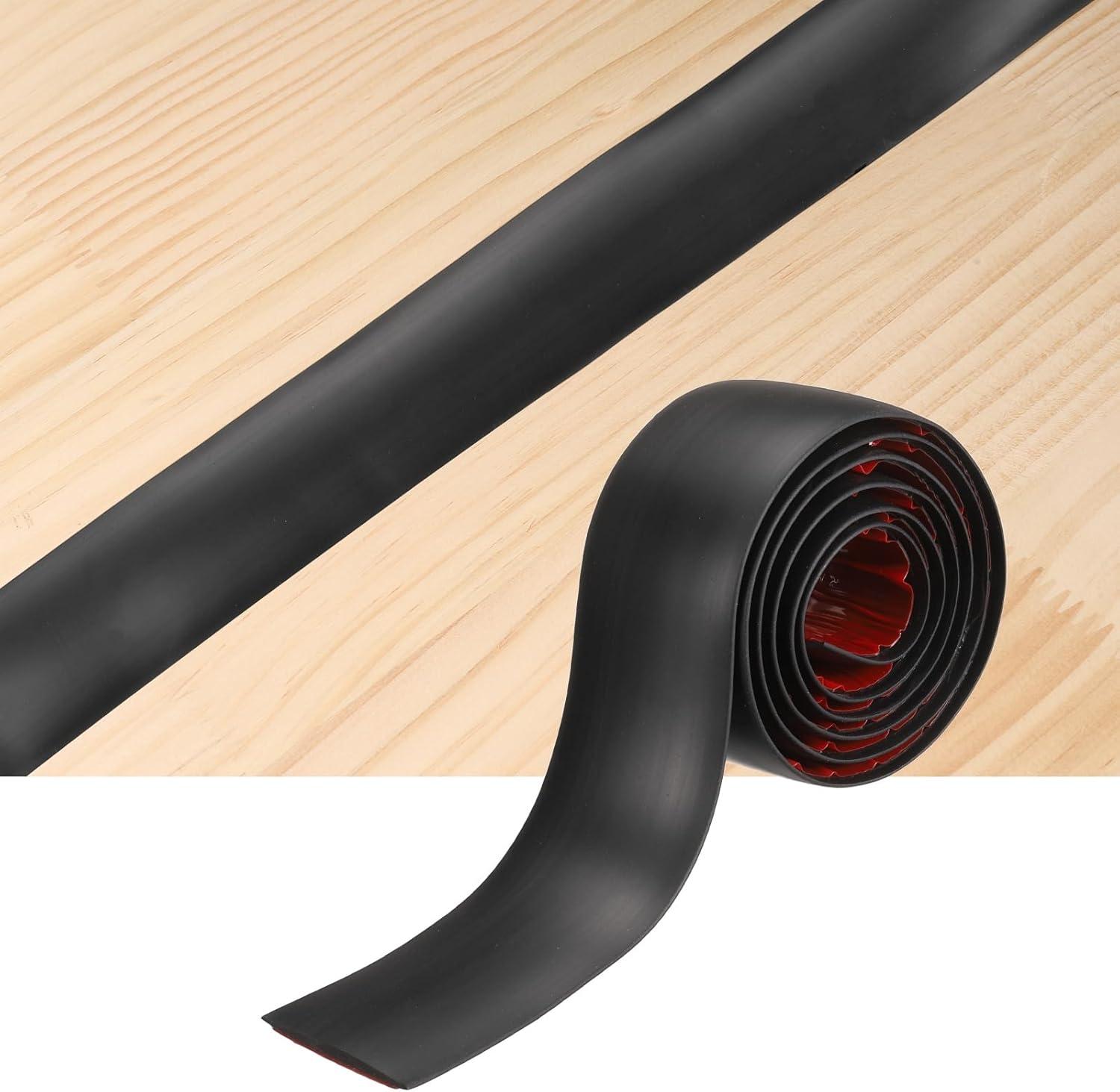 

1PC 1mx7.6cm Adhesive Floor Transition Strip Door Threshold Laminate Flooring Divider Bar Pvc Floor Connector Hardware Floor 1m чорний
