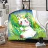 Twelve Chinese Zodiac Signs Pattern Printing Manta Sofa Bed Cover Soft  Blanket Plaid Soft Warm Flannel Throw Blankets Fans Gif