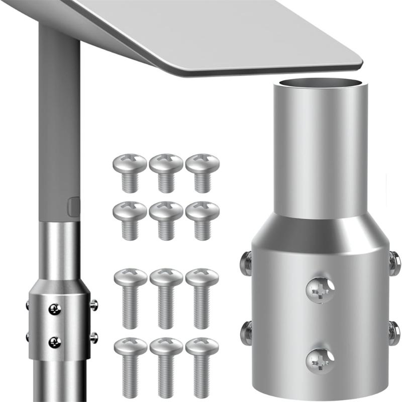 Mast Reducer Joint Socket for Second Generation Satellite Dish, Pipe Adapter Easy Installation Secure Antenna Mounting