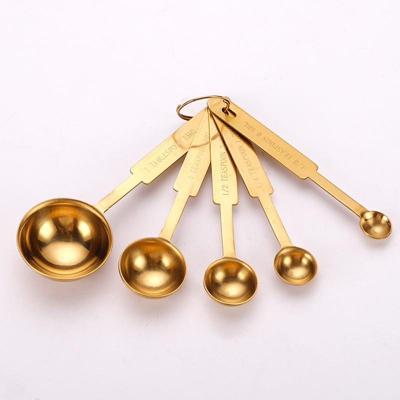 Prémiová sada nerezových odměrek pro domácí pečení a milovníky kávy