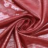100/300/500cm Metallic Stamping Silver Shiny Fabric Bright Silky Fabric for Diy Sewing Dress Dance Stage Performance Clothes