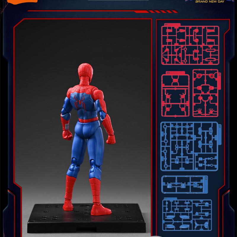 SpiderMan: Brand New Day Beyond Version Action Figure Movable Model Assembly Toys Desktop Ornament Birthday Gifts