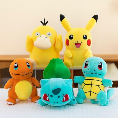 Série Pokémon Squirtle e Charmander Pelúcias Presentes de Natal e Aniversário para Crianças Itens de Decoração para Casa