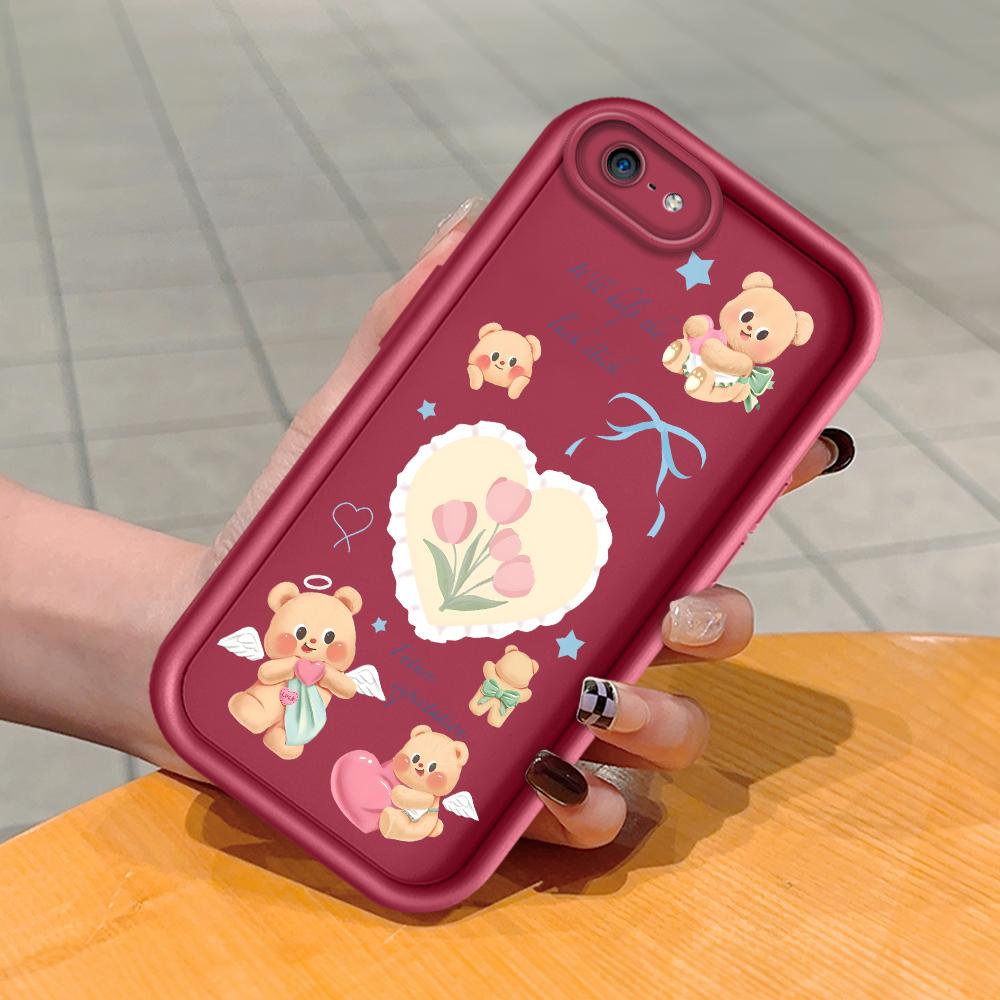 Soft Silicone Square Ladder Printing Pattern Phone Casing Full Cover Camera Shockproof Protection Rubber Case for iPhone Infinix Tecno OnePlus