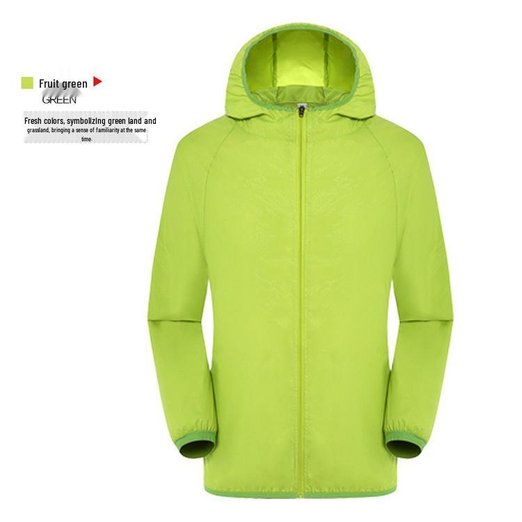Unisex Lightweight Hooded Sun Protection Shirt for Outdoor Activities