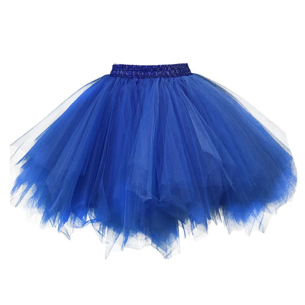 Falda de Tul para Fiesta de Halloween Tutú de Tul Vestidos de Princesa Vestidos de Boda Faldas de Malla Faldas para Actuación de Danza Tutú de Tul con Capas Esponjosas