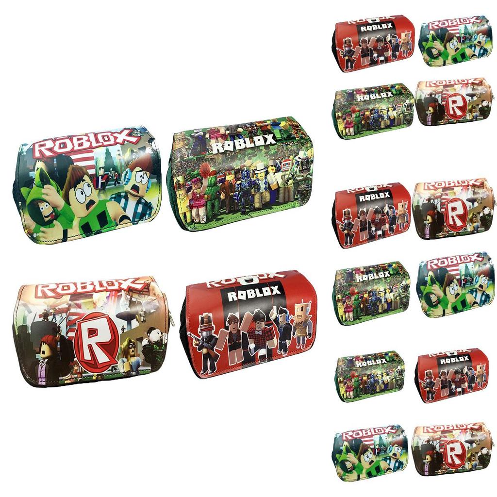 Pencil Case Cartoon Kids Stationary Pens Organizer Makeup Pouch Storage