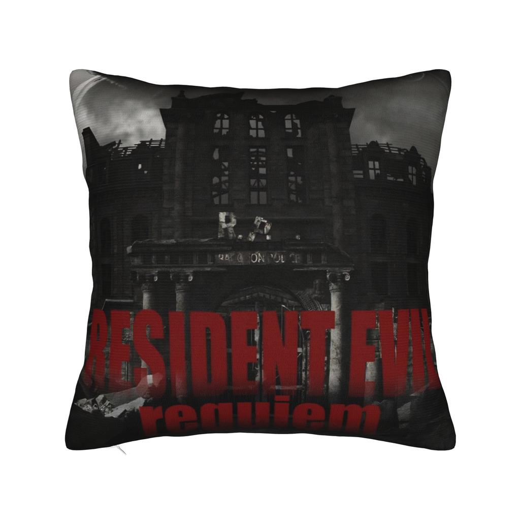 Decorative Pillow Cover Residents Evils 9 Requiem Product Home Games Pillow Case Cover Square Multi Size