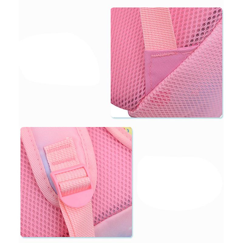 Kids Backpack Students Cute Cartoon Mermaid Unicorn Printing Large Capacity School Bag Lightweight