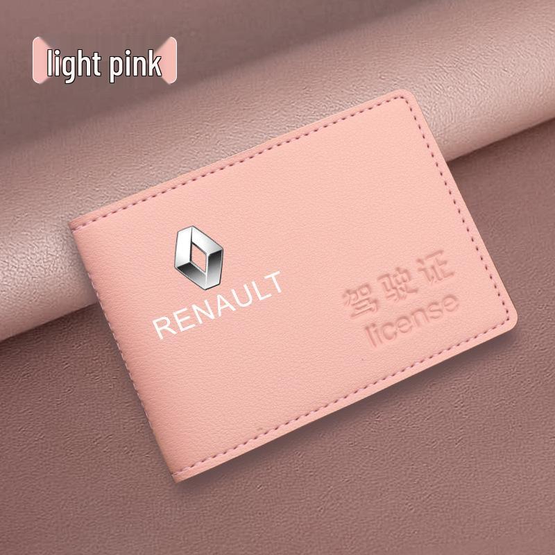 Renault E-Nol Espace Koleos Kadjar Kaptur Leder Kennzeichen- & Fahrzeugdokumentenmappe